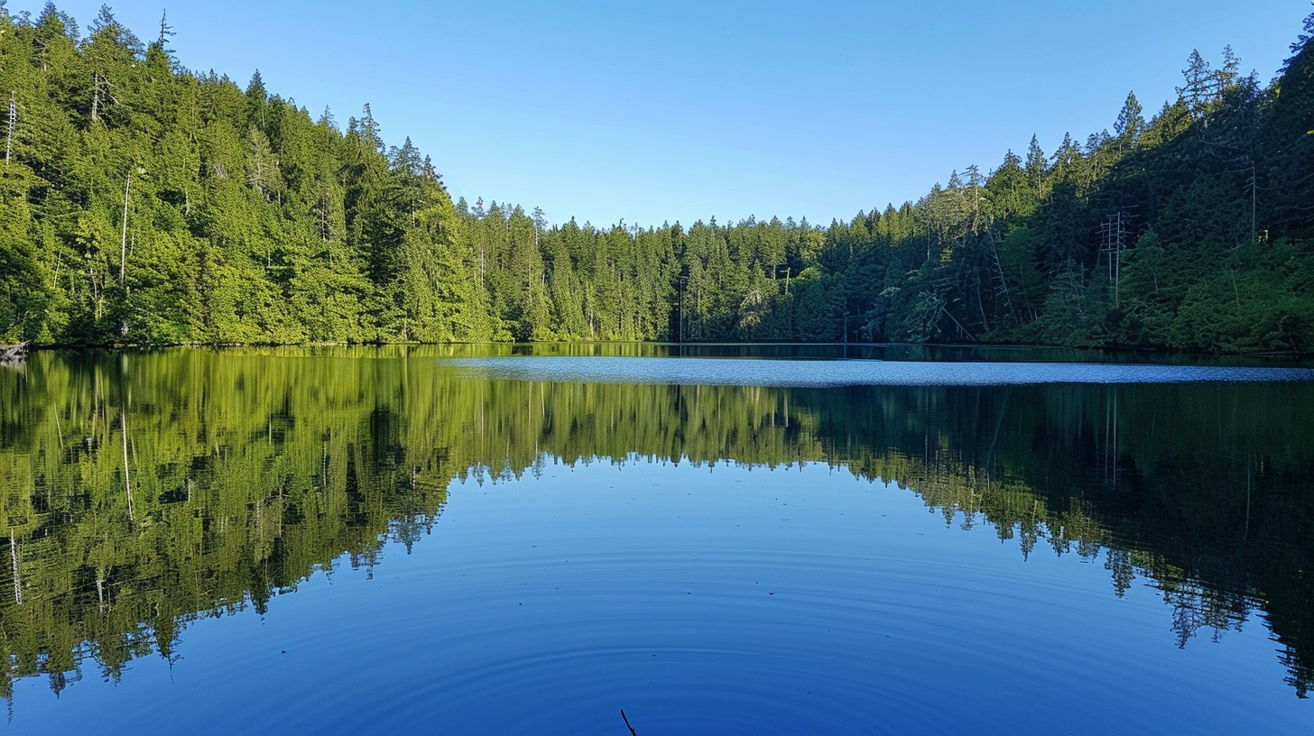 Free Serene Lake View Image - Lake, Forest, Tranquil | Download at ...