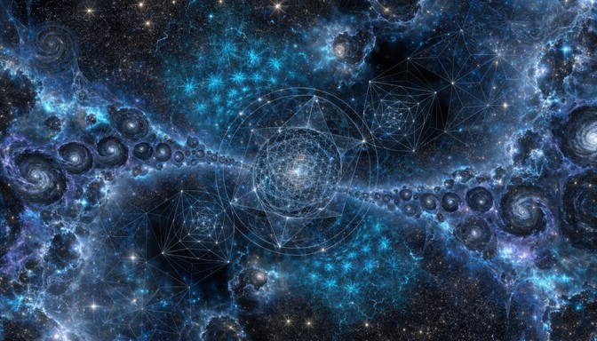 Interconnected Geometry Free Cosmic Sacred Geometry Image - Cosmic, Galaxy, Geometry | Download ...