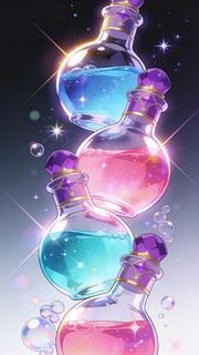 Free Magical Potion Bottles Image - Anime, Manga, Potion | Download at ...