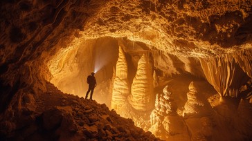 Free Cave Exploration Adventure Image - Cave, Exploration, Stalagmite ...