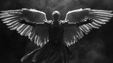 Free Celestial Warrior Rising Image - Warrior, Wings, Celestial ...