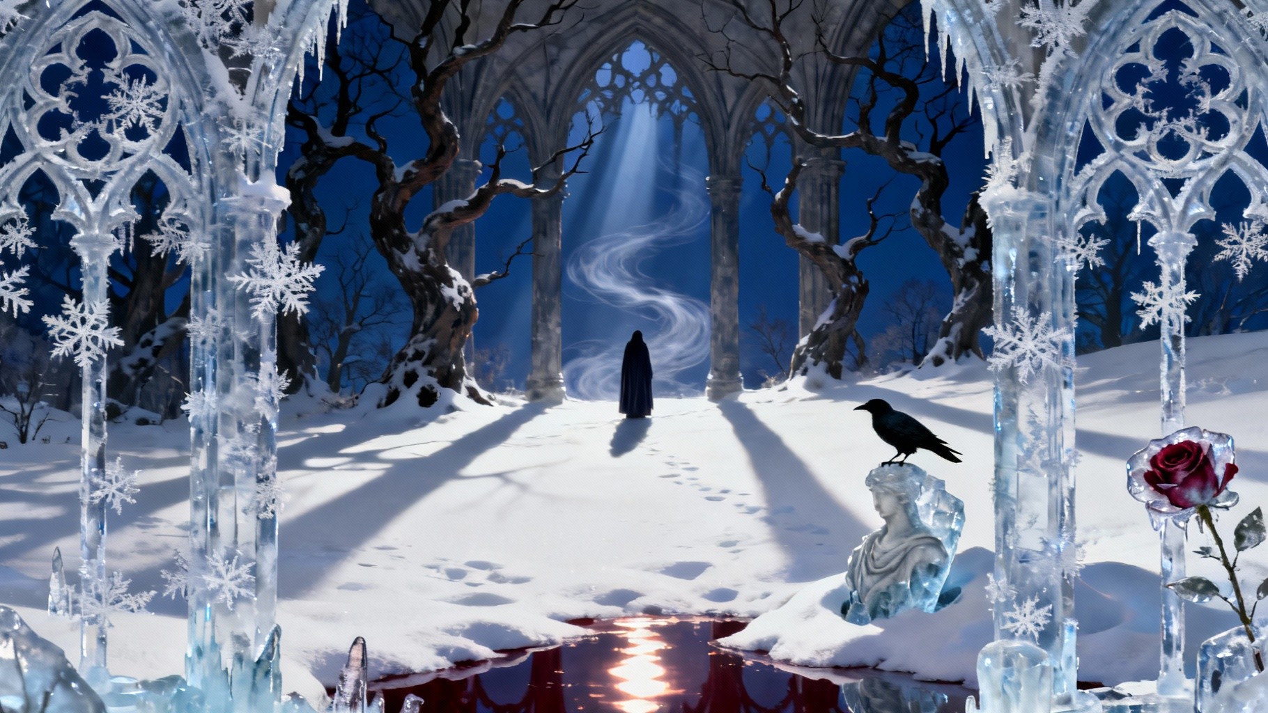 Free Winter's Gothic Embrace Photo - Winter, Gothic, Snow | Download at ...