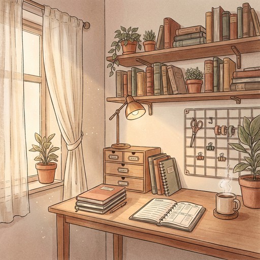 Free Cozy Study Corner Image - Lofi, Cozy, Study | Download at StockCake