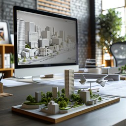 Free Architectural Model Display Image - Architecture, Model, Urban ...