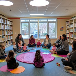 Library Activites Group Free Library group gathering Image - Library, Children, Adults ...