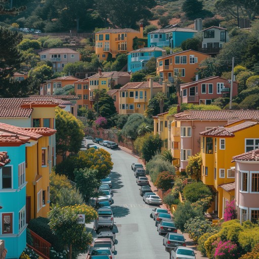 Normal Street Colors Free Colorful Neighborhood Street Image - Neighborhood, Houses ...