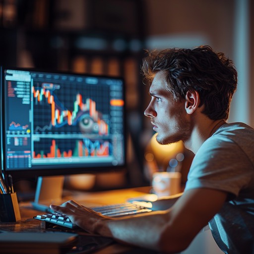 Free Focused Trading Session Image - Man, Computer, Trading | Download ...
