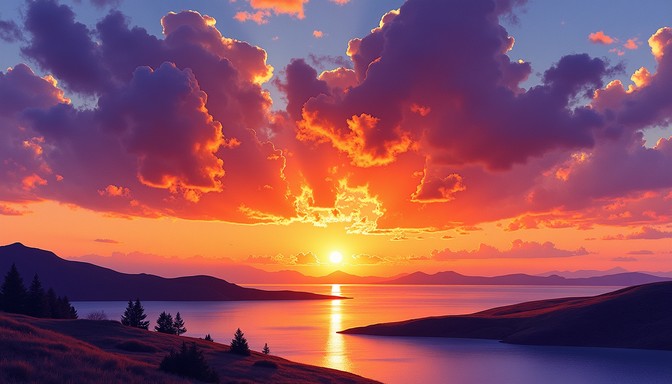 Free Majestic Purple Sunset Image - Sunset, Purple, Orange | Download ...