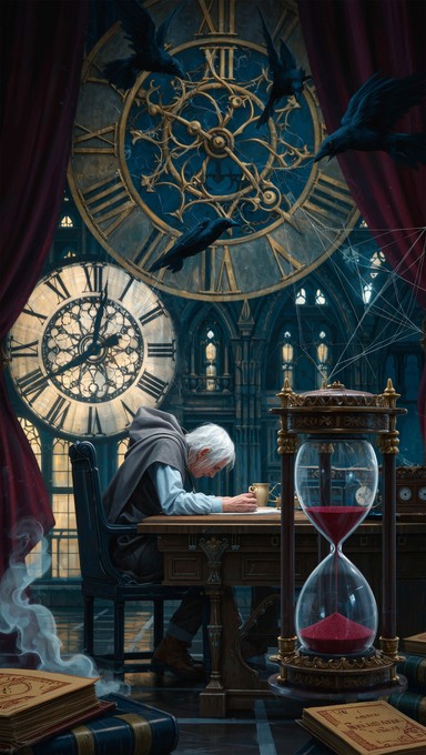 Free Time's Heavy Burden Photo - Gothic, Time, Clock | Download at ...