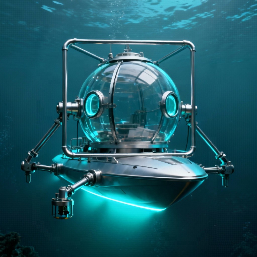 Free Deep Sea Explorer Image - Submersible, Underwater, Futuristic ...