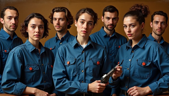 Free Blue uniform ensemble Image - Portrait, Blue, Uniform | Download ...