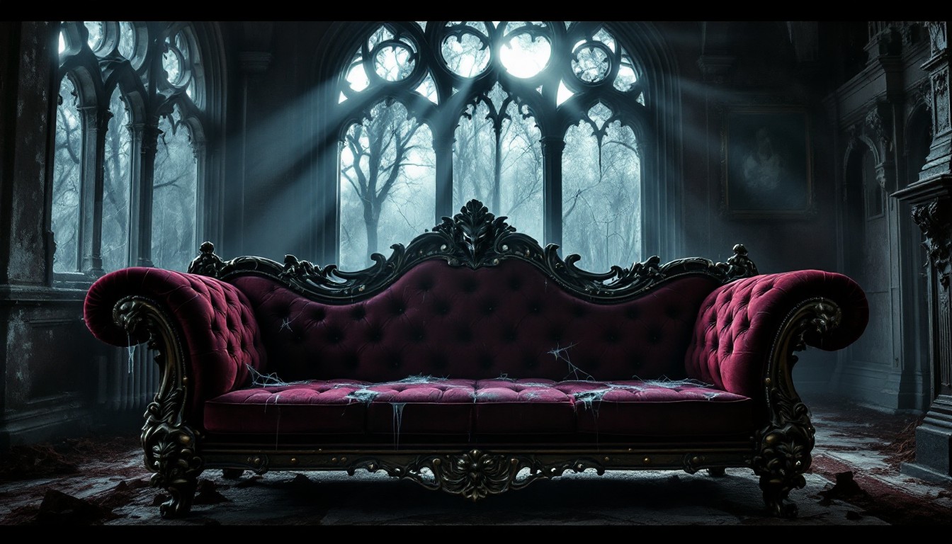 Free Gothic Moonlit Sofa Image - Gothic, Victorian, Haunted | Download ...