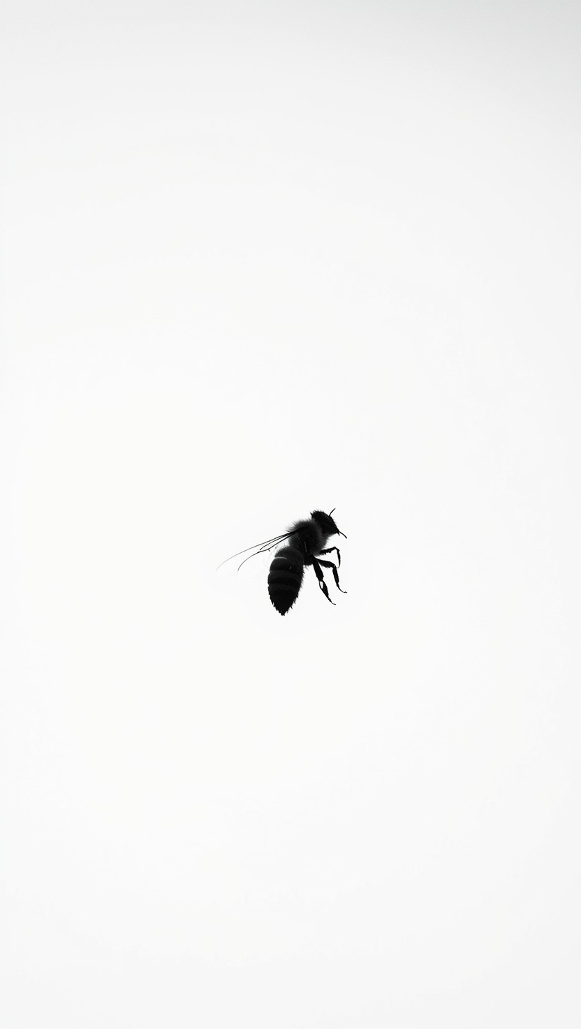 Free Bee In Flight Image - Bee, Honeybee, Insect | Download at StockCake