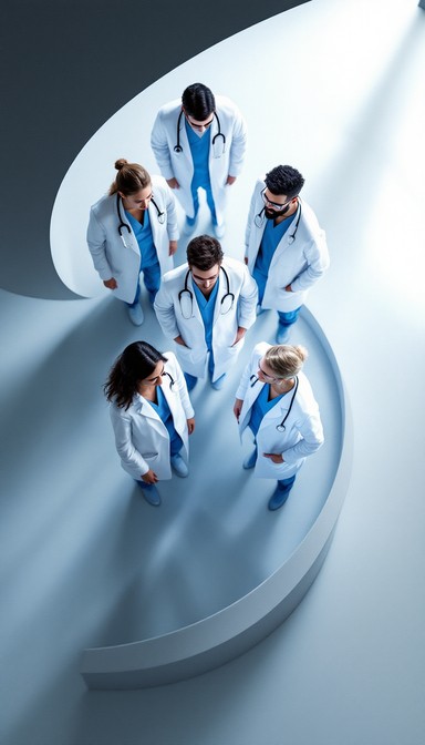 Team Introduction Visual Hospital Free Healthcare Team Ascending Image - Medical, Healthcare, Doctors ...