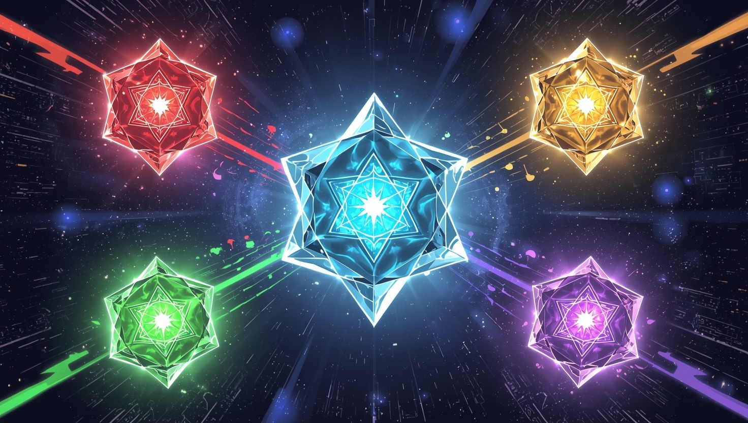 Free Elemental Crystal Formation Photo - Crystals, Elemental, Magic ...