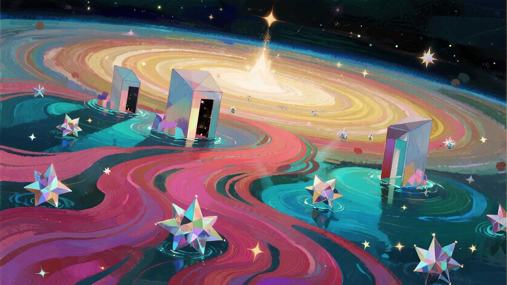 Free Cosmic Dimension Portals Image - Surreal, Cosmic, Galaxy ...
