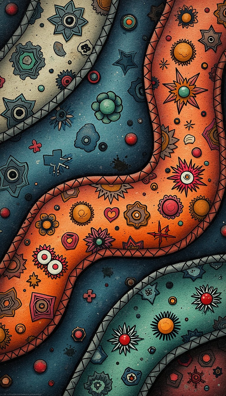 Free Textured Tattoo Waves Image - Tattoo, Patterns, Flowing | Download ...