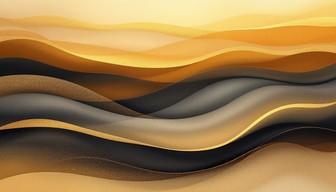 Free Golden Waves Flow Image - Gold, Waves, Minimal | Download at StockCake
