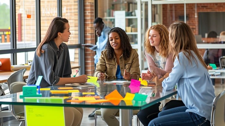 Free Teamwork in Action Image - Teamwork, Collaboration, Women ...