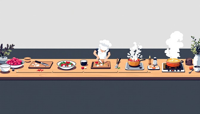 Free Cooking Timeline Art Image - Cooking, Kitchen, Pixel | Download at ...