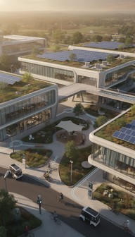 Free Sustainable Campus Future Image - Campus, Sustainable, Technology ...