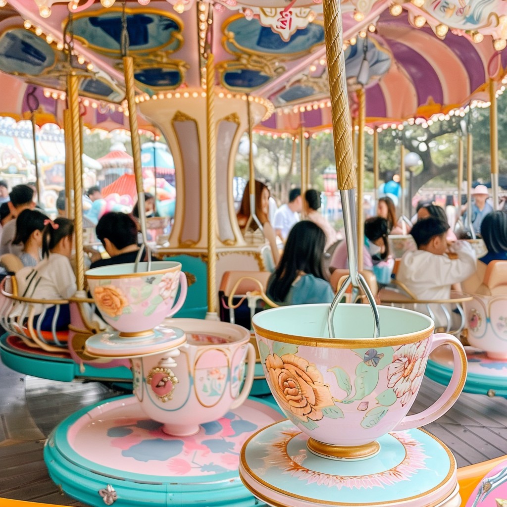 Free Teacup Ride Fun Photo - Amusement Park, Carousel, Teacup Ride ...