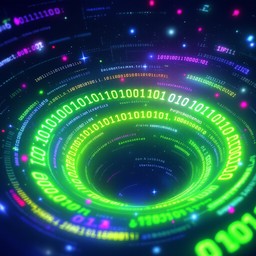 Free Digital Code Spiral Image - Binary, Code, Digital | Download at ...