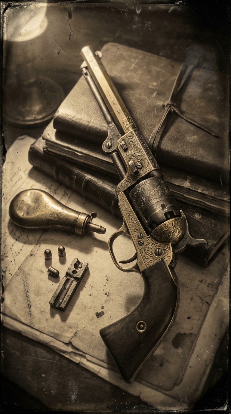 Free Antique Revolver Craftsmanship Image - Revolver, Antique, Vintage ...