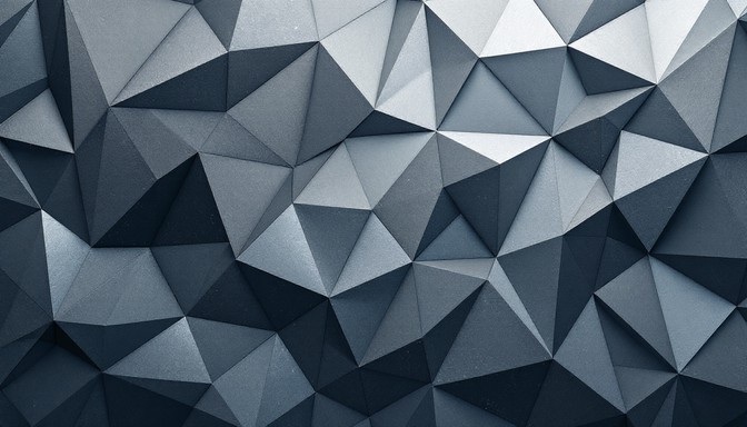 Triangle Prismatic Pattern Free Prismatic Triangle Mosaic Image - Triangles, Geometric, Mosaic ...