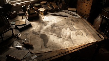 Free Antique Map Exploration Image - Map, Compass, Vintage | Download ...