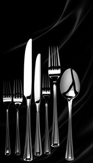 Download Elegant Silver Design Image - Silverware, Minimal, Geometric ...