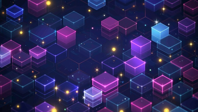 Free Neon Pixel Flow Image - Anime, Manga, Pixels | Download at StockCake