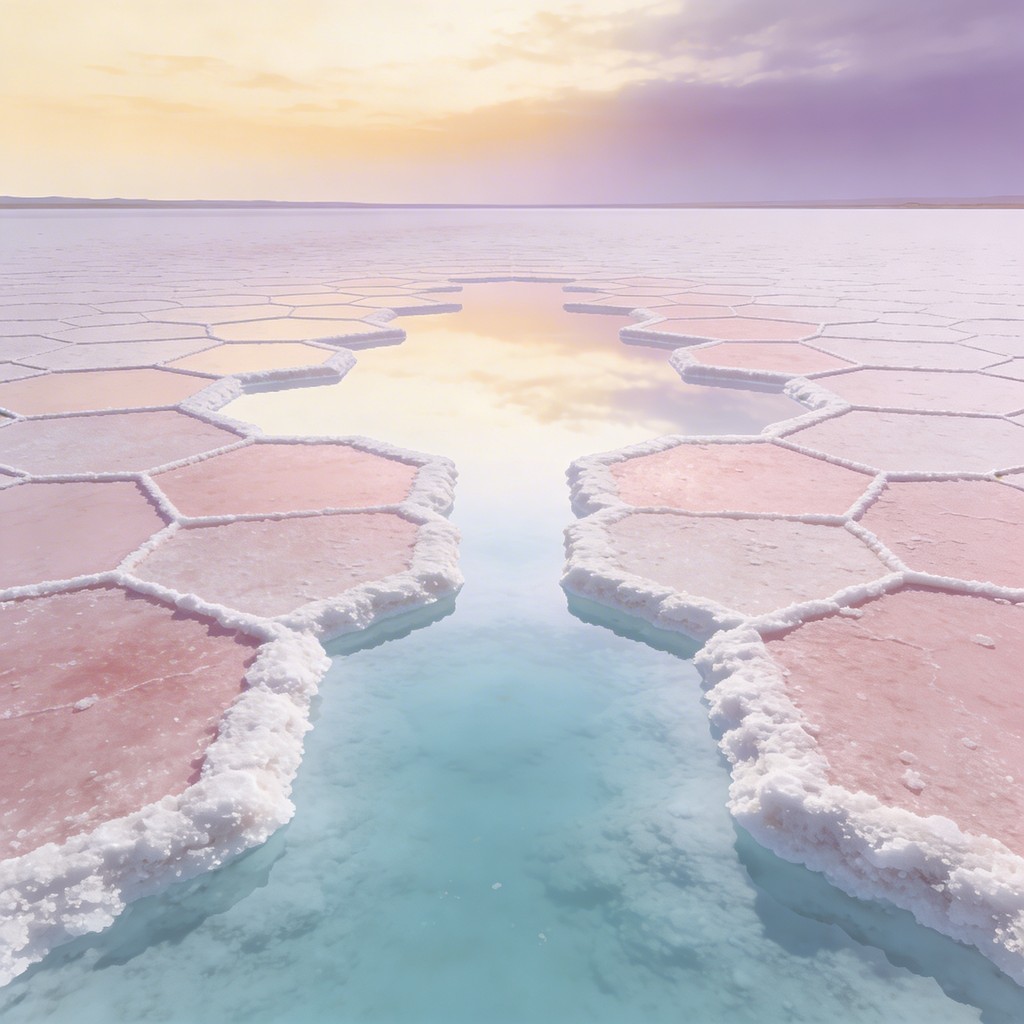 Salt Reflection Free Crystalline Salt Reflections Image - Salt, Lake, Reflection ...