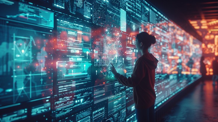 Free Futuristic Data Analysis Image - Technology, Data, Futuristic ...
