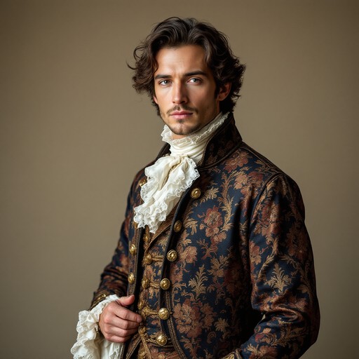Free Colonial Fashion Portrait Image - Colonial, Portrait, Waistcoat ...
