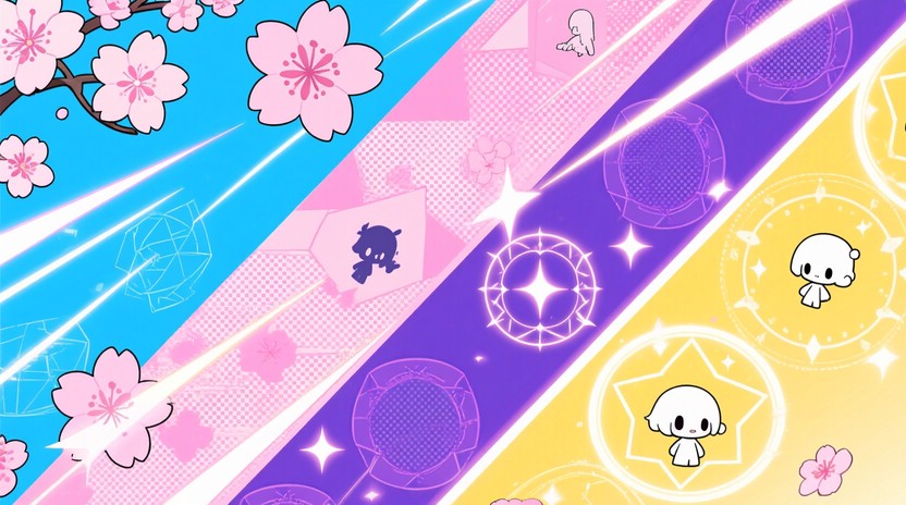 Pattern Design Anime Free Vibrant Anime Patterns Image - Anime, Manga, Sakura | Download at ...