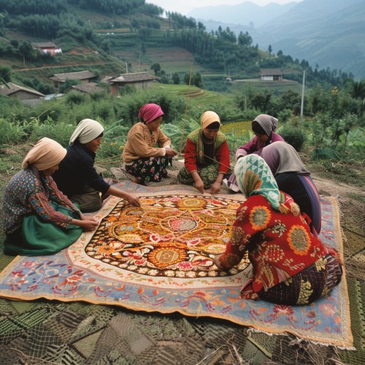 Community Tapestries Free Crafting Cultural Tapestry Image - Craftsmanship, Women, Tapestry ...