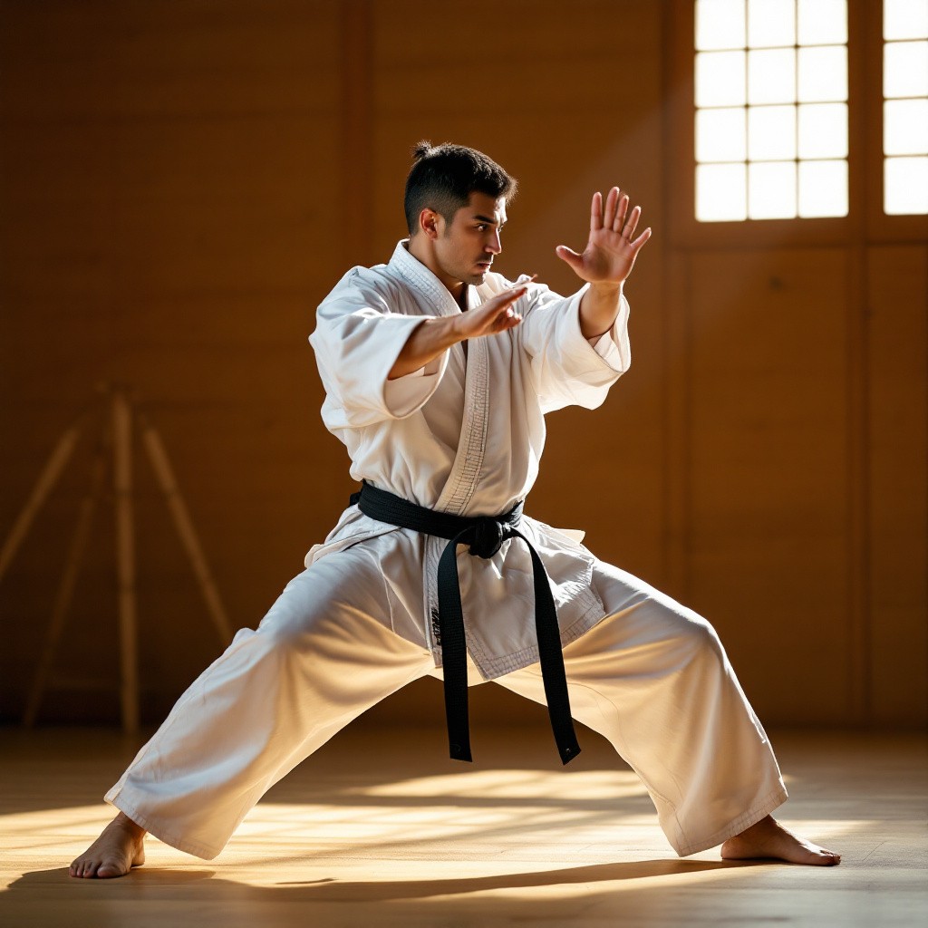 Free Karate Master Defends Image - Karate, Martial, Dojo | Download at ...