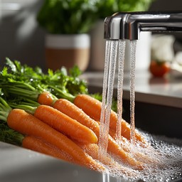Carrots Getting Washed Free Washing Fresh Carrots Image - Carrots, Washing, Kitchen | Download ...