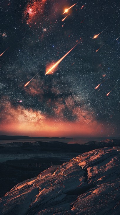 Visual Meteor Observation Free Meteor shower observation Image - Astronomy, Observatory, Meteor ...