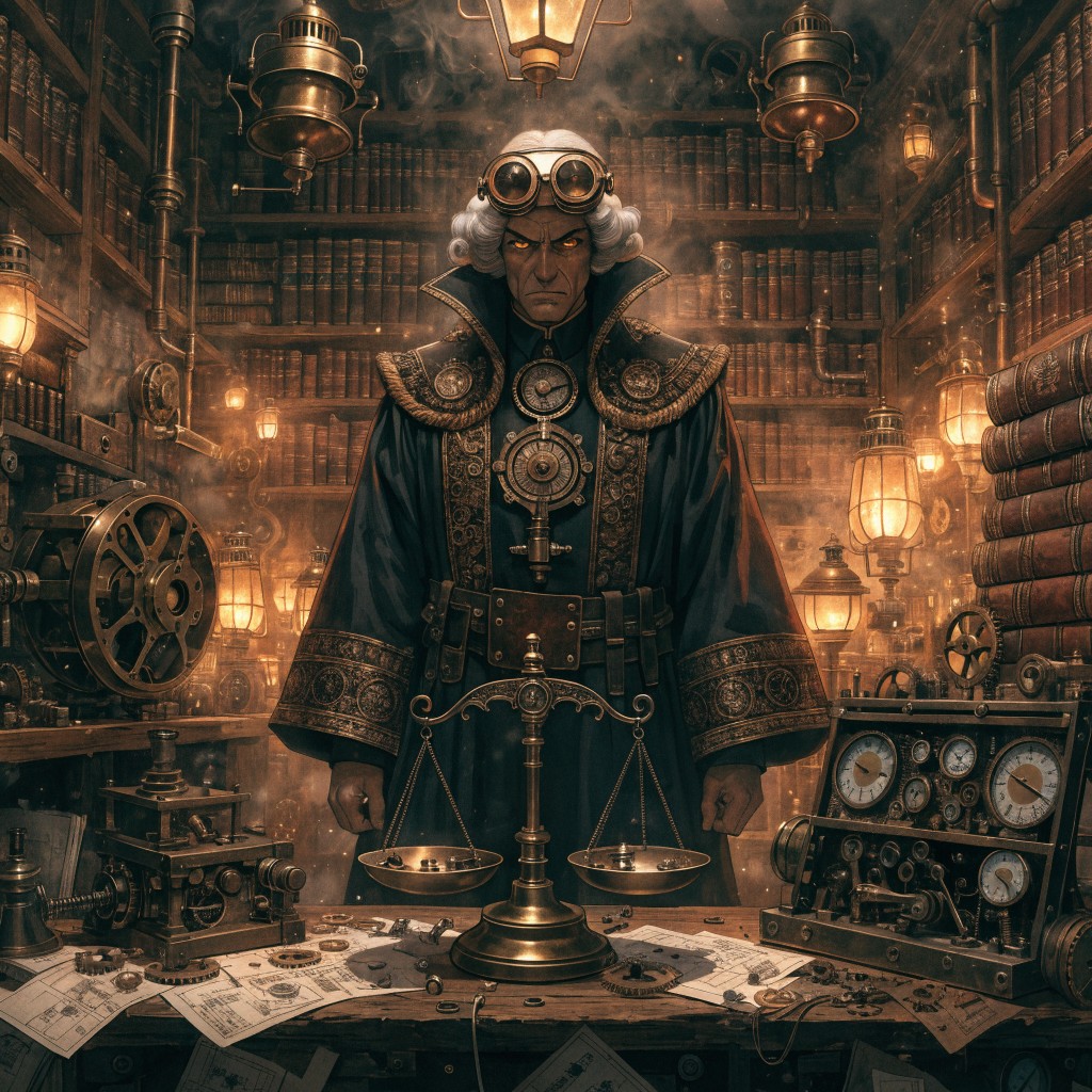 Free Steampunk Judge Inventor Image - Steampunk, Inventor, Judge ...