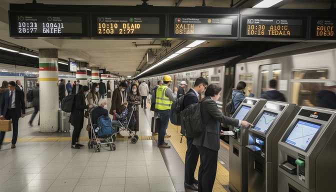 Free Rush Hour Commute Image - Subway, Station, Commuters | Download at ...