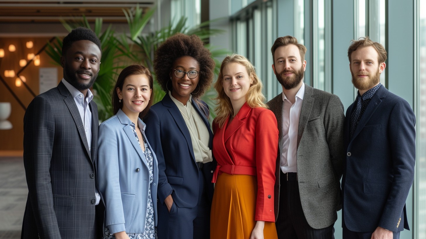Professional Commitee Image Free Professional Team Portrait Image - Team, Professionals, Diverse ...
