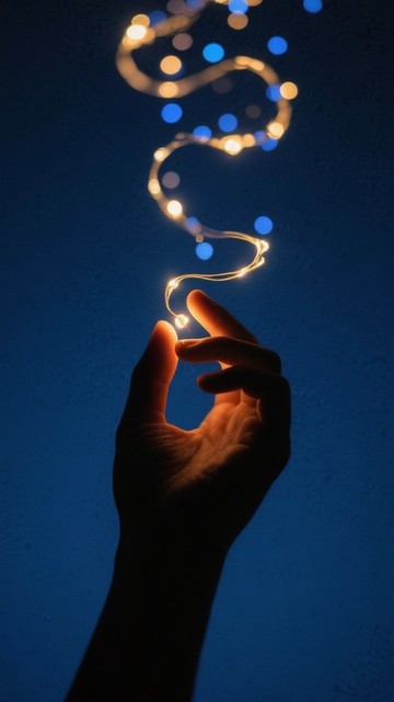 Scintillating Touch Free Touch Meets Light Image - Touch, Luminous, Particles | Download at ...