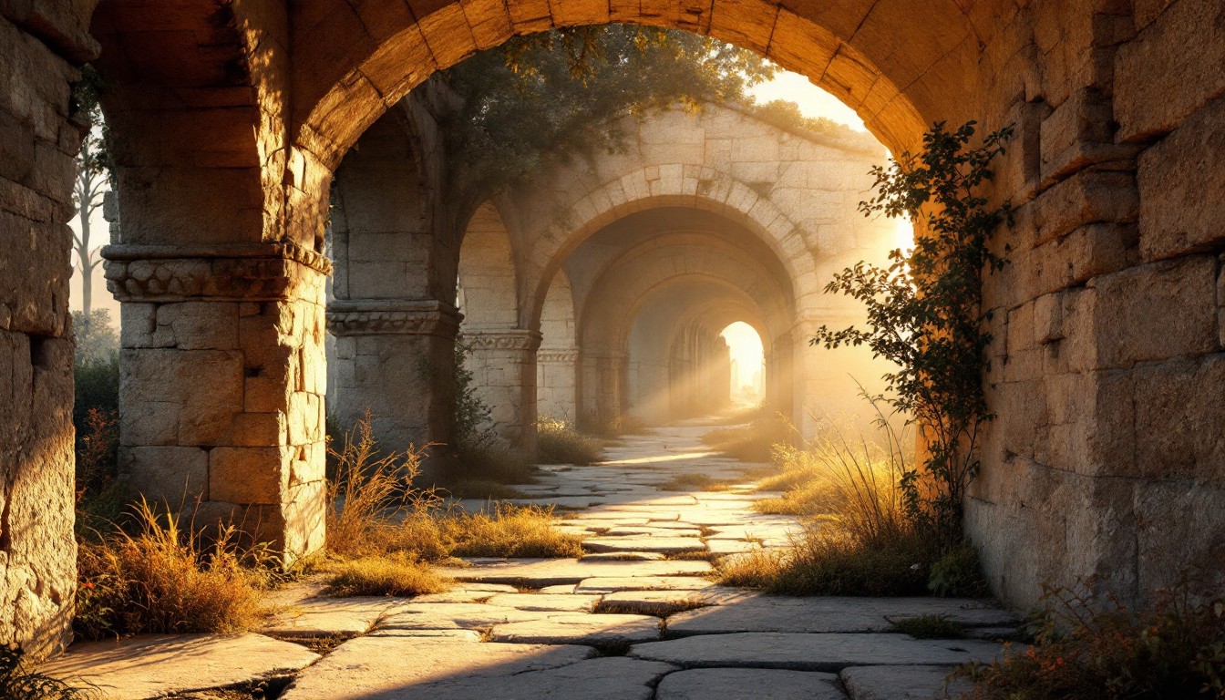 Free Ancient Sunlit Passage Image - Ancient, Arch, Architectural ...