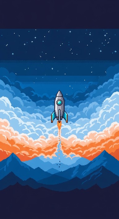 Free Retro Space Fleet Image - Spaceship, Rocket, Cartoon | Download at ...