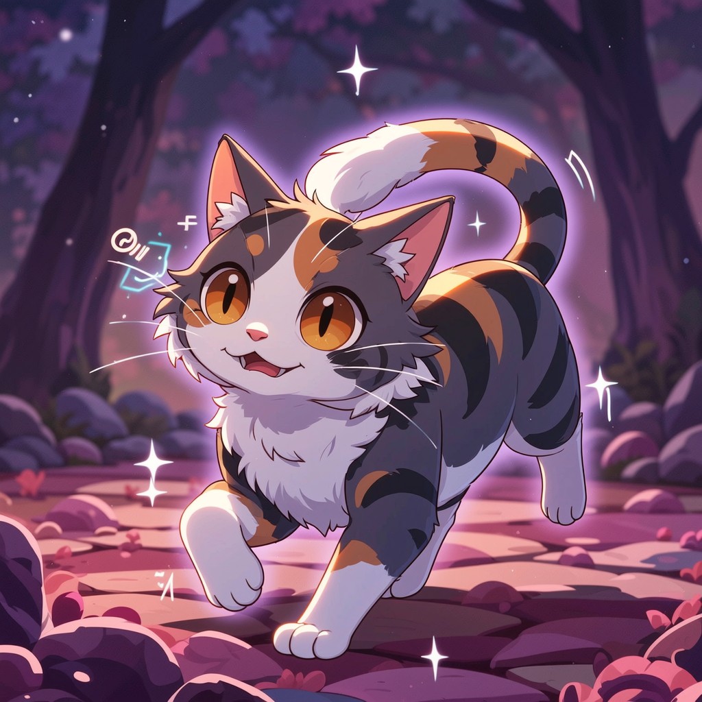 Free Magical Pouncing Kitten Image - Cat, Kitten, Feline | Download at ...