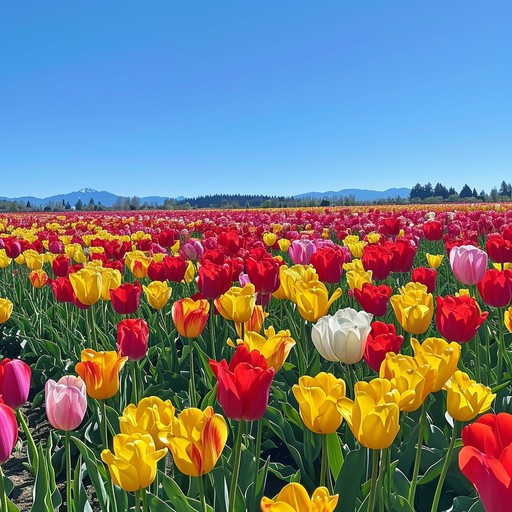 Free Vibrant Tulip Field Image - Tulips, Flowers, Bloom | Download at ...