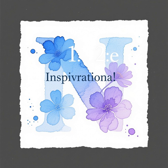 Blue Creative Writing Free Grow Through Challenges Image - Watercolor, Calligraphy ...