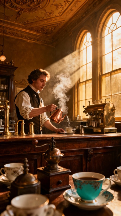 Free Victorian café artistry Image | Download at StockCake